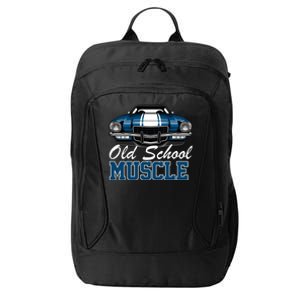 Old School Muscle Car City Backpack