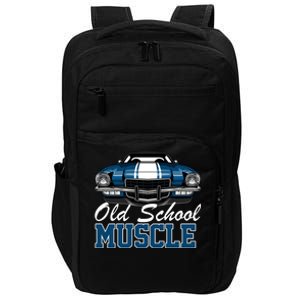 Old School Muscle Car Impact Tech Backpack