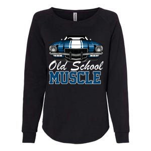 Old School Muscle Car Womens California Wash Sweatshirt