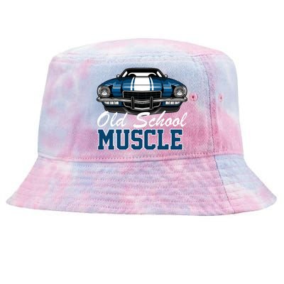 Old School Muscle Car Tie-Dyed Bucket Hat