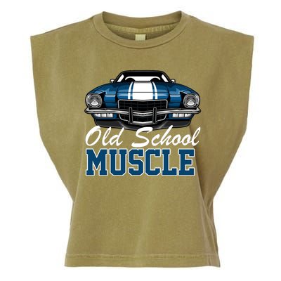 Old School Muscle Car Garment-Dyed Women's Muscle Tee