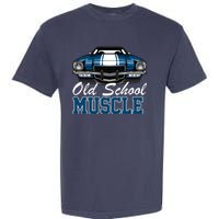 Old School Muscle Car Garment-Dyed Heavyweight T-Shirt