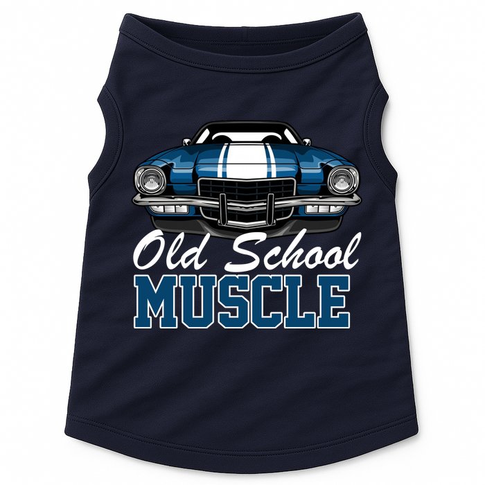 Old School Muscle Car Doggie Tank