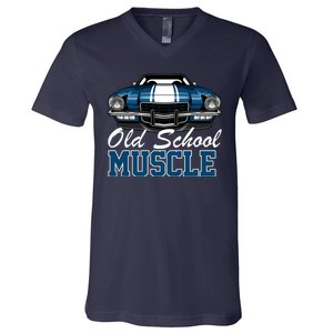 Old School Muscle Car V-Neck T-Shirt