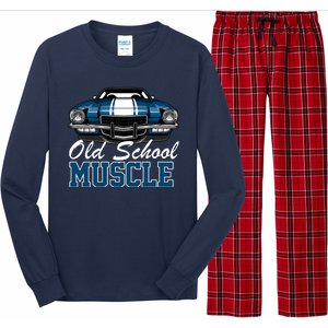 Old School Muscle Car Long Sleeve Pajama Set