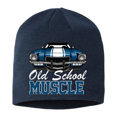 Old School Muscle Car Sustainable Beanie