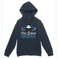 Old School Muscle Car Urban Pullover Hoodie