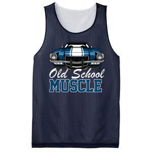 Old School Muscle Car Mesh Reversible Basketball Jersey Tank