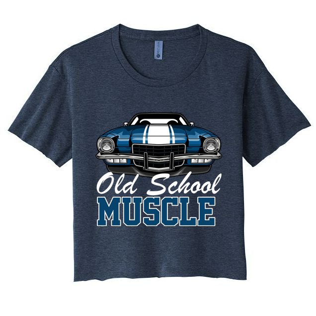 Old School Muscle Car Crop Top