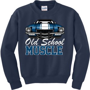 Old School Muscle Car Kids Sweatshirt