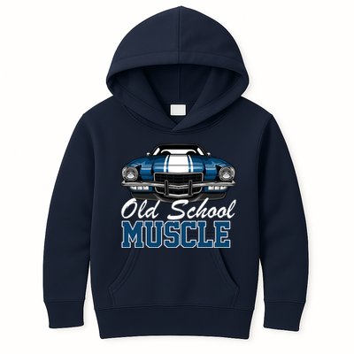 Old School Muscle Car Kids Hoodie