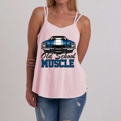 Old School Muscle Car Women's Strappy Tank