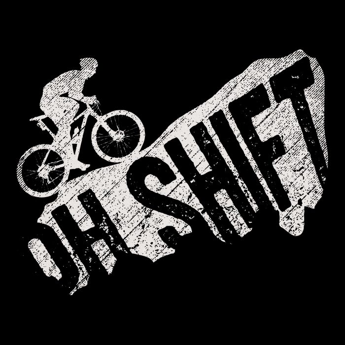 Oh Shift Mountain Biking Bicycle Bike Rider Cyclist Flat Bill Trucker Hat