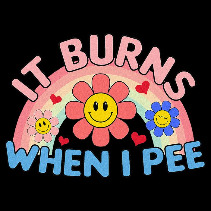 Oddly Specific Meme It Burns When I Pee Inappropriate Adult 16 in Basic Backpack