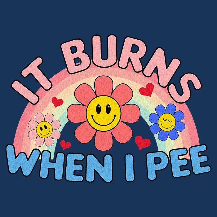 Oddly Specific Meme It Burns When I Pee Inappropriate Adult Infant Baby Jersey Bodysuit