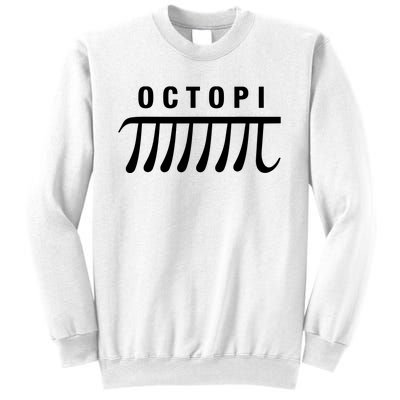 Octopi Science Math Pi Day Funny Great Fun Teachers Puns Sweatshirt