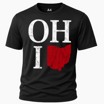 Ohio State Map Performance Shirt