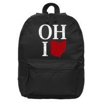 Ohio State Map 16 in Basic Backpack