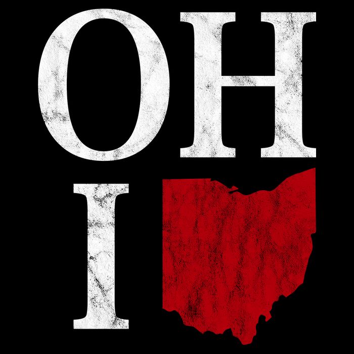 Ohio State Map 16 in Basic Backpack
