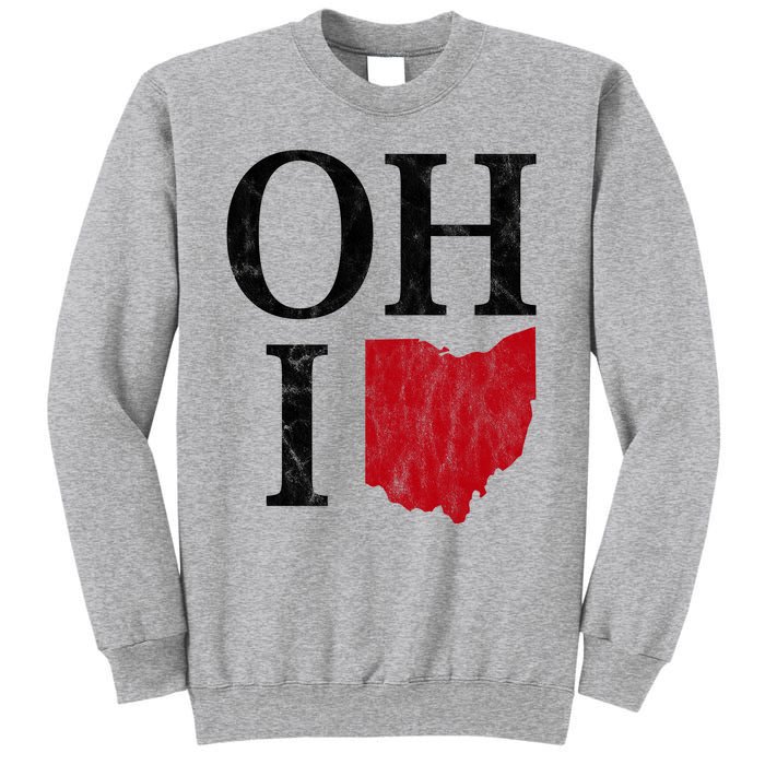 Ohio State Map Sweatshirt