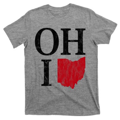 Ohio State Map T-Shirt