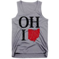 Ohio State Map Tank Top