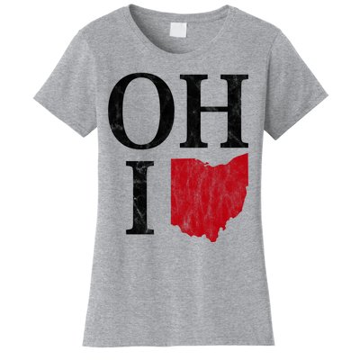 Ohio State Map Women's T-Shirt