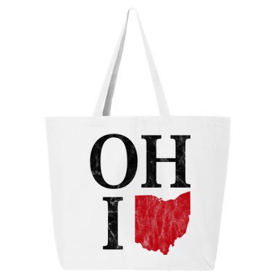 Ohio State Map 25L Jumbo Tote