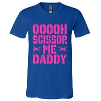 Ooooh Scissor Me Daddy V-Neck T-Shirt