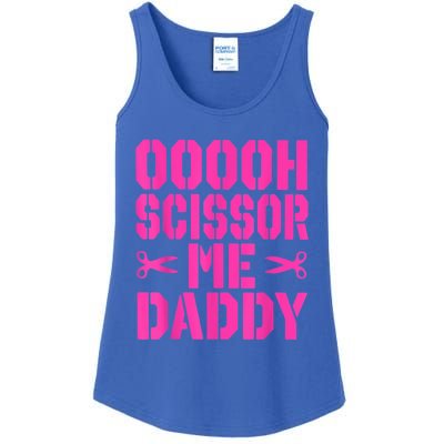 Ooooh Scissor Me Daddy Ladies Essential Tank