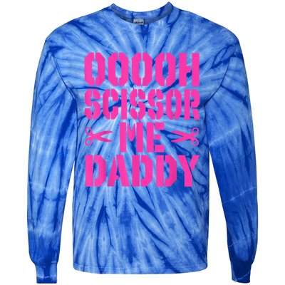 Ooooh Scissor Me Daddy Tie-Dye Long Sleeve Shirt