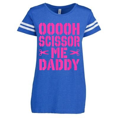 Ooooh Scissor Me Daddy Enza Ladies Jersey Football T-Shirt