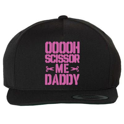 Ooooh Scissor Me Daddy Wool Snapback Cap