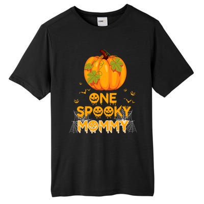 One Spooky Mommy Funny Family Halloween Matching Funny Gift Great Gift Tall Fusion ChromaSoft Performance T-Shirt