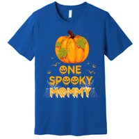 One Spooky Mommy Funny Family Halloween Matching Funny Gift Great Gift Premium T-Shirt