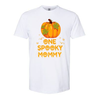 One Spooky Mommy Funny Family Halloween Matching Funny Gift Great Gift Softstyle CVC T-Shirt