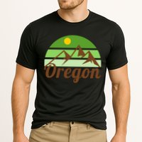 Oregon Simple Mountain Logo Performance Shirt