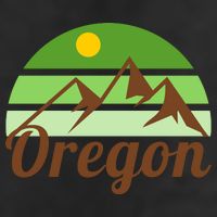 Oregon Simple Mountain Logo 15oz Campfire Ceramic Mug