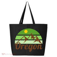 Oregon Simple Mountain Logo 25L Jumbo Tote