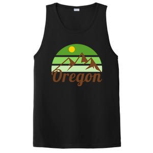 Oregon Simple Mountain Logo PosiCharge Competitor Tank