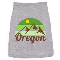 Oregon Simple Mountain Logo Doggie Tank