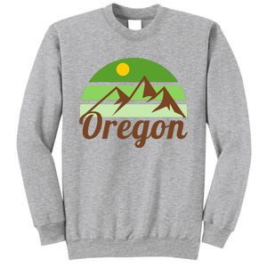 Oregon Simple Mountain Logo Sweatshirt