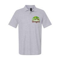 Oregon Simple Mountain Logo Softstyle Adult Sport Polo