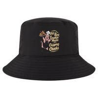 Old.Row Smokin Meats And Clapping Cheeks Funny Bbq Cool Comfort Performance Bucket Hat