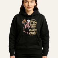 Old.Row Smokin Meats And Clapping Cheeks Funny Bbq Hoodie