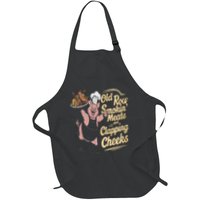 Old.Row Smokin Meats And Clapping Cheeks Funny Bbq Apron