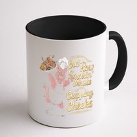 Old.Row Smokin Meats And Clapping Cheeks Funny Bbq Mug