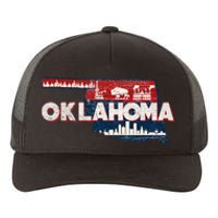 O.K.L.A.H.O.M.A State Map Road Trip Oklahoma City Tulsa Norman Yupoong Adult 5-Panel Trucker Hat