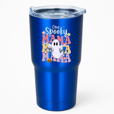 One Spooky Mama Halloween Cute Ghosts Grovvy Mommy Gift Tumbler