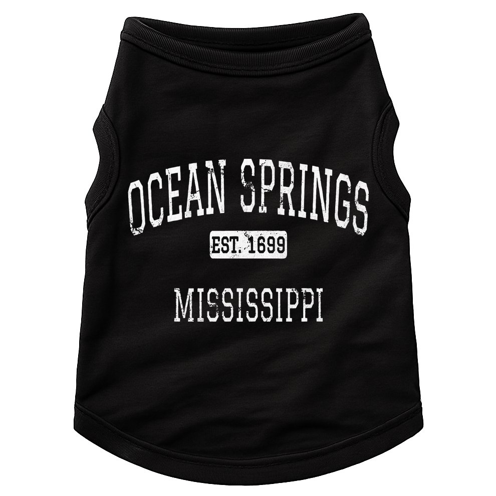 Ocean Springs Mississippi Ms Vintage Doggie Tank